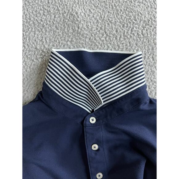 Polo Golf Ralph Lauren Shirt XL Pony Logo Short Sleeve Oakmont Active Prep Navy - Picture 11 of 13